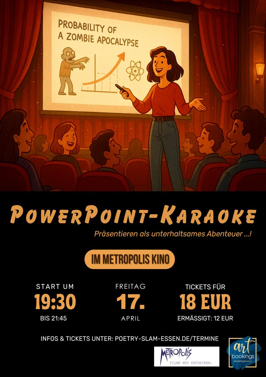 PowerPoint-Karaoke im Metropolis